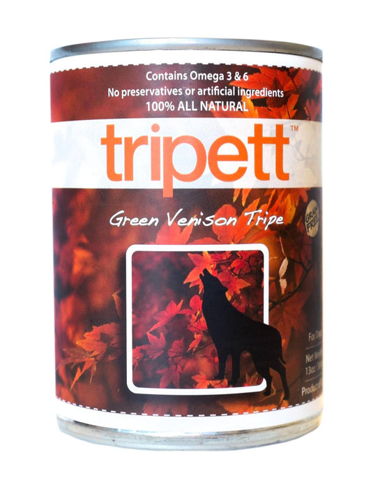 Tripett Can Venison Tripe 14oz - Discover Dogs