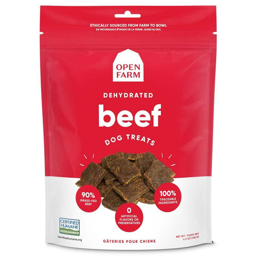 Open Farm Dehydrated Beef Treats 4.5oz